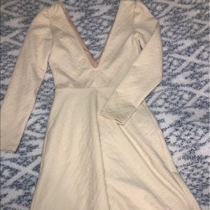 Low cut petite dress